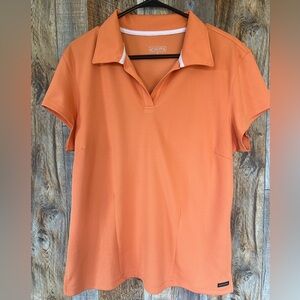 ATHLETA Short Sleeve Polo. Sz XL.